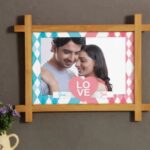 Cute Wooden Photo Frame