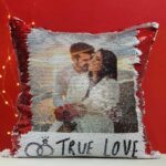 Sequin Cushion