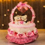Teddy Couple Showpiece