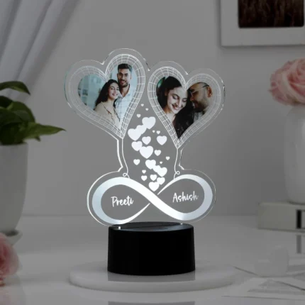 Endless Love Heart LED Lamp