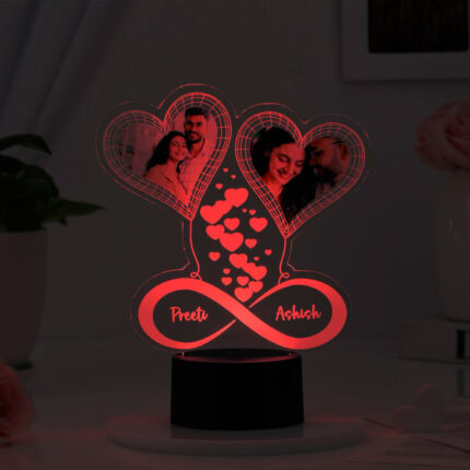 Endless Love Heart LED Lamp