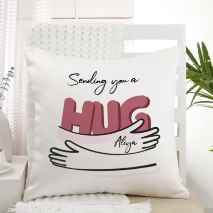 Hug in a Pillow – Personalized Cushion
