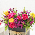 Anniversary Floral Delight with Photo - Image 2