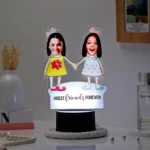 BFF Caricature LED Keepsake