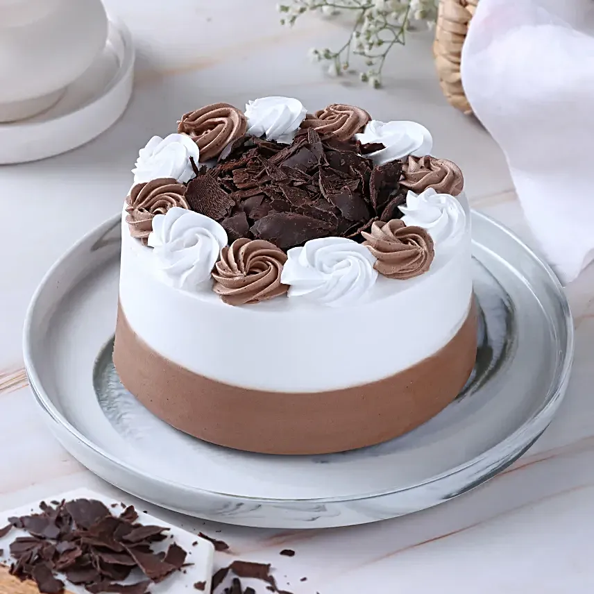 Blue Orchid Bliss with Mini Cake1 Blue Orchid Bliss with Mini Cake - Image 3