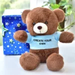 Brown Personalized Teddy with T-Shirt