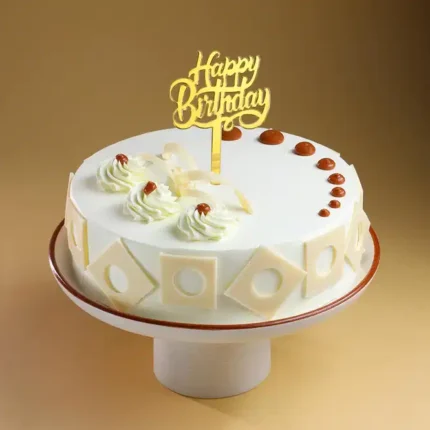 Butterscotch Bliss Birthday Cake