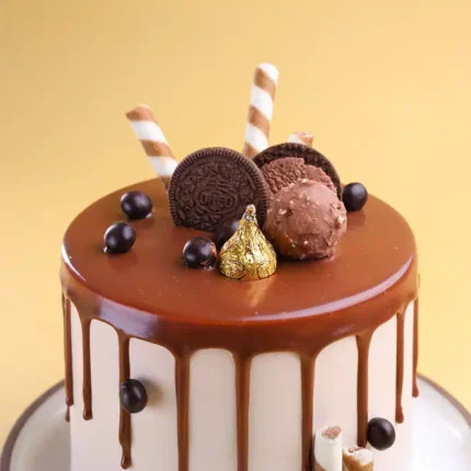 Caramel Kiss Chocolate Cake