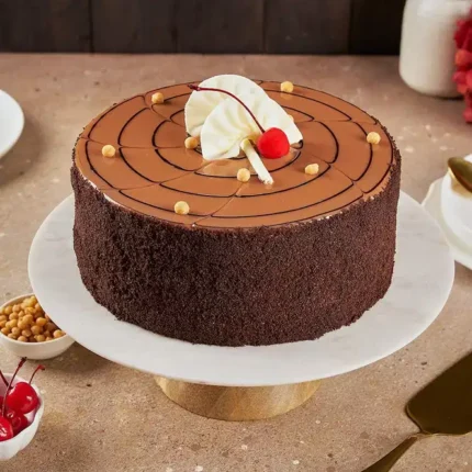 Crunchy Butterscotch Fantasy Cake