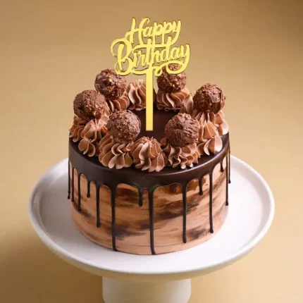 Ferrero Choco Bliss Birthday Cake