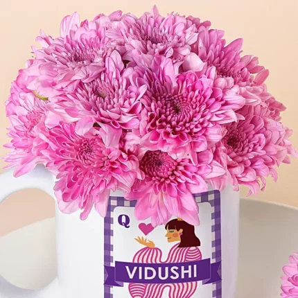 Floral Royalty - Name Mug Gift