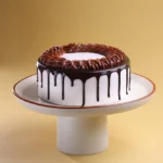 Glossy Chocolate Cream Cake - Image 2
