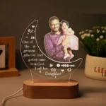 Moon Lamp with Custom Photo