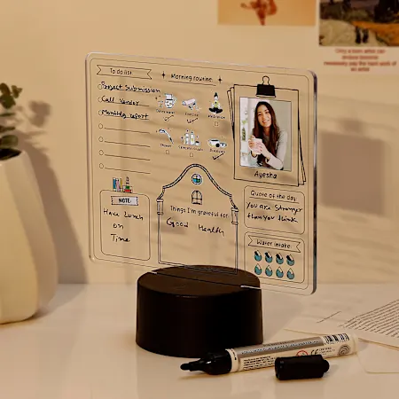 Personalized Daily Journal LED Lamp Personalized Daily Journal LED Lamp