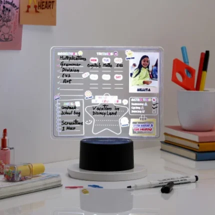 Personalized Daily Journal LED Lamp1