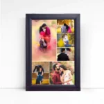 Photo Montage Frame with 6 Custom Pictures
