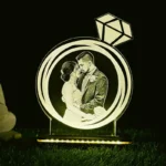 Romantic Diamond Ring LED Photo Lamp