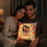 Shining Love Personalized Pillow