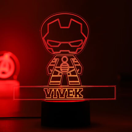 Superhero Glow Personalized Night Light