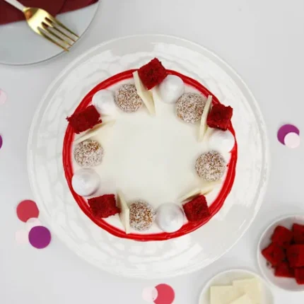 Velvet Bliss Drip Cake