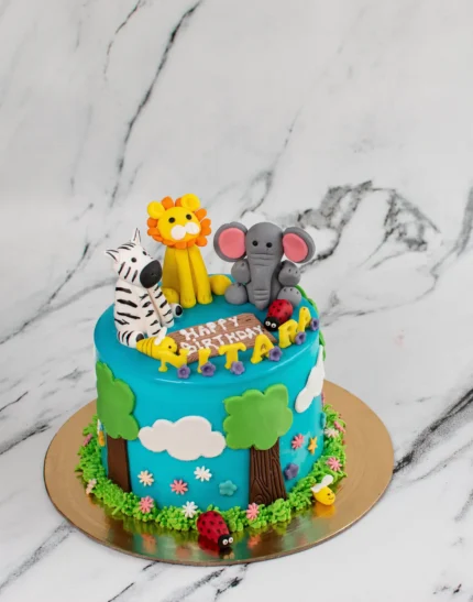 Wild Safari Adventure Cake