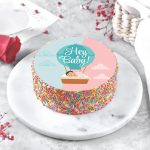 Photo Round Chocolate Cake - Image 2