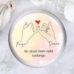 Chocolate Photo Cream Round Cake - Image 3