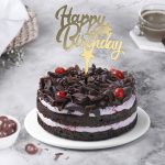 Black Forest Cake With Birthday Topper - Image 2