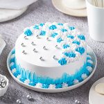 Chocolate Cream Birthday Cake