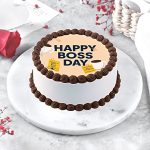 Boss Delight Chocolate Cream Bento Cake