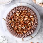 Old-World Walnut Chocolate Torte Cake - Image 3