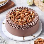 Old-World Walnut Chocolate Torte Cake