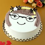 Girly Chocolate Cream Torte Cake - Image 2