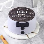 Father's Vintage Fondant Cake