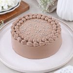 Iced Chocolate Round Cake
