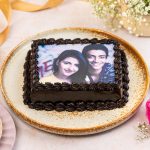 Photo Chocolate Rectangle Cake - Image 2