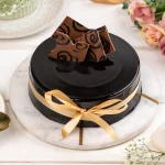 Decorated Chocolate Truffle Cake - Image 2