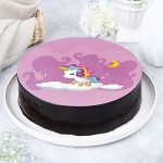 Chocolate Cream Round Cake