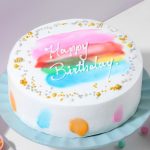 Birthday Bliss Pineapple Cream Cake - Image 2