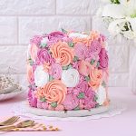 Floral Fantasy Chocolate Cake