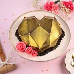 Gems Pinata Heart Cake