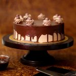 Lacquered Round Chocolate Mousse Cake - Image 2