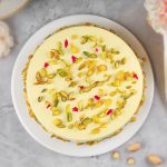 Festive Rasmalai Cream Round Cake - Image 3