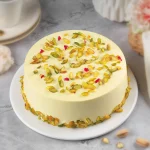 Sweet Sensation Rasmalai Cream Cake - Image 2
