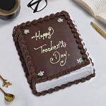 Teacher's Truffle Book Cake