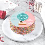 Photo Round Chocolate Cake