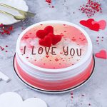 Cherished Chocolate Photo Cake