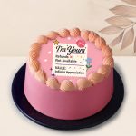 Photo Print Dark Bento Cake - Image 2