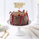 Coated Truffle Cream Round Cake - Image 2