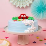 Chocolate Semi Fondant Round Cake - Image 3